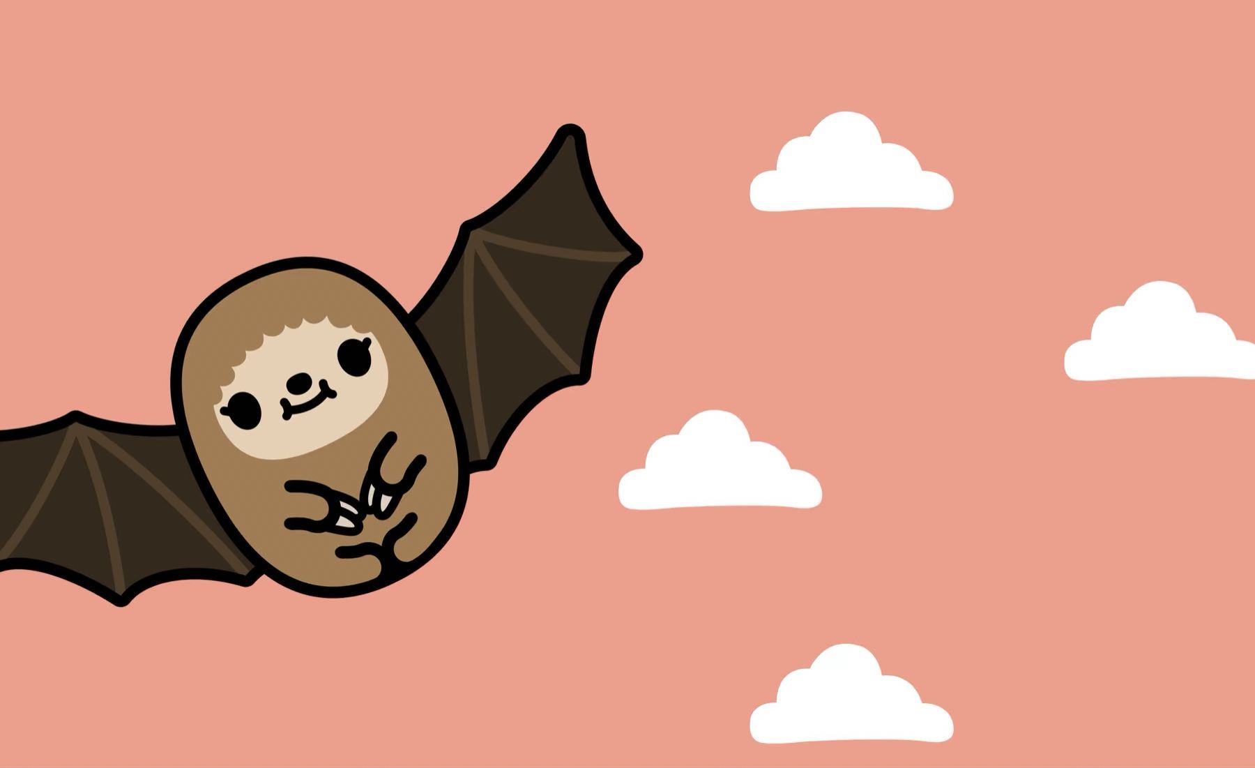 The Incredible, Adorable Sloth Bat : App Store Story. World wallpaper, Halloween wallpaper iphone, The incredibles