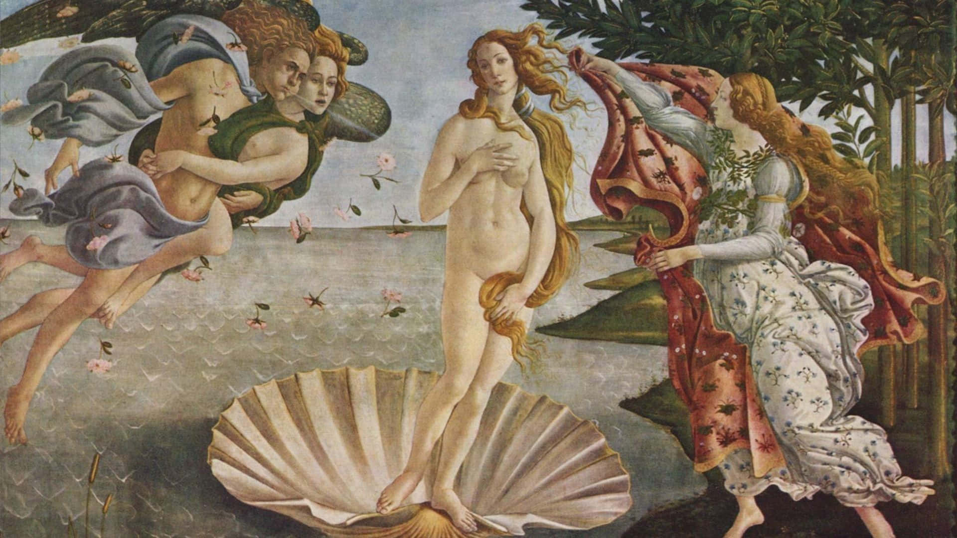Download Renaissance Aesthetic Birth Of Venus Wallpaper