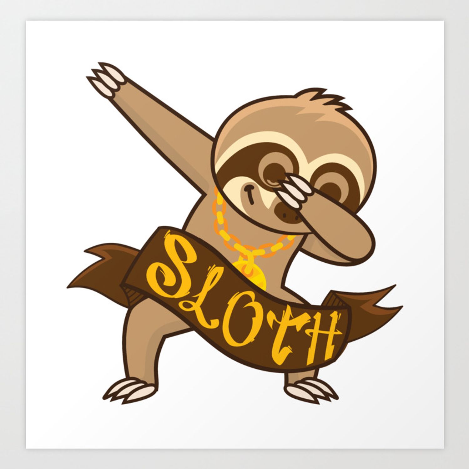 Sloth Dabbing Wallpaper Free Sloth Dabbing Background