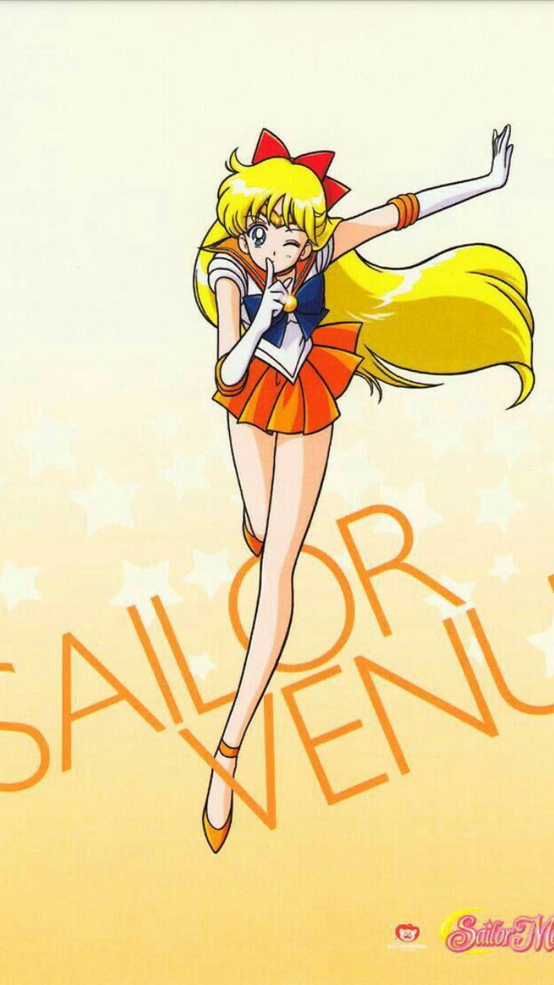 Sailor Venus is the second character to join the Sailor Moon team. - Sailor Venus