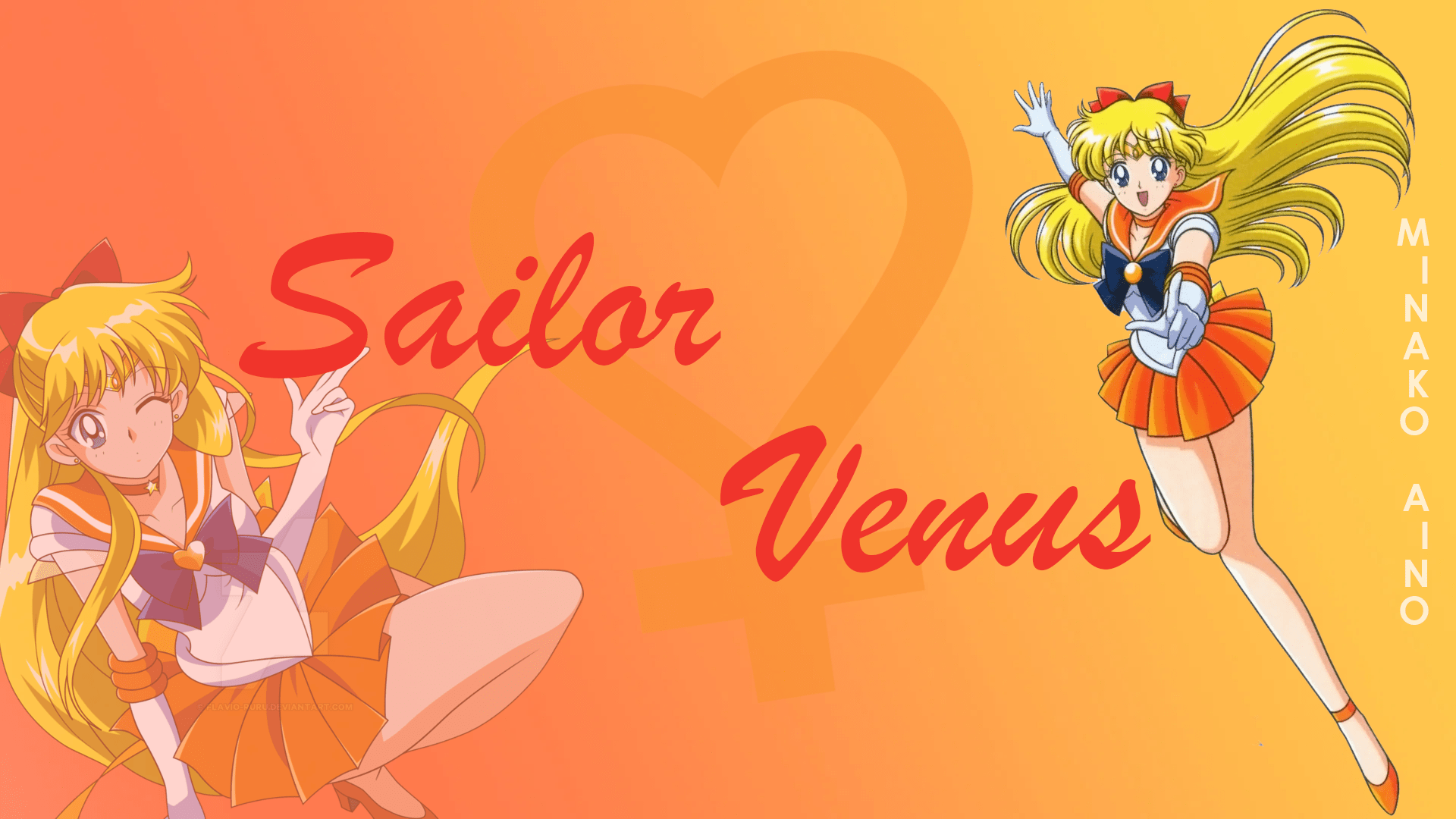 Some Sailor Moon wallpaper I made! (1920x1080) - Sailor Venus