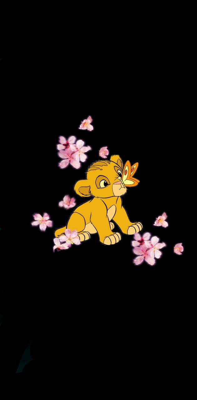The lion king wallpaper with a little cub - The Lion King