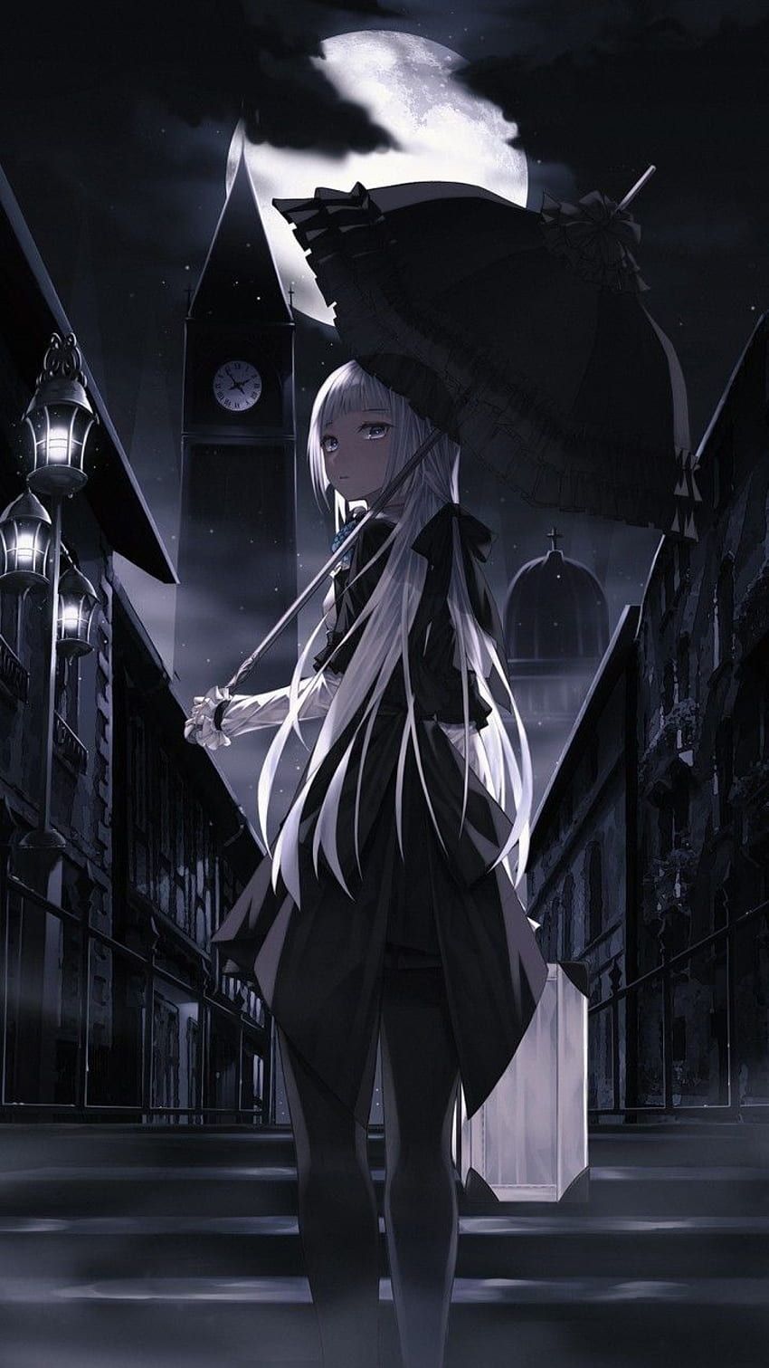 Anime iphone dark HD wallpaper
