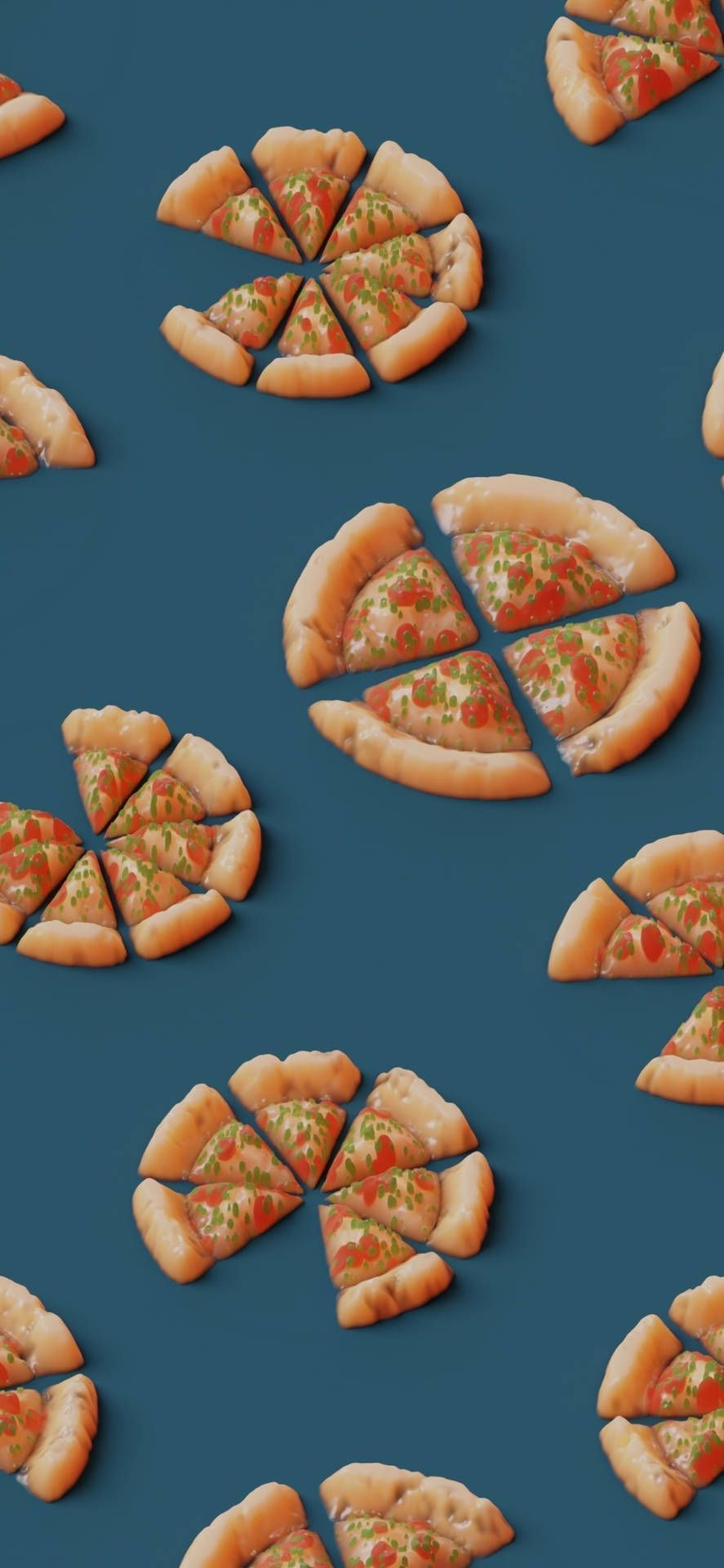 Download Pizza For Xiaomi Redmi Note 9 Wallpaper