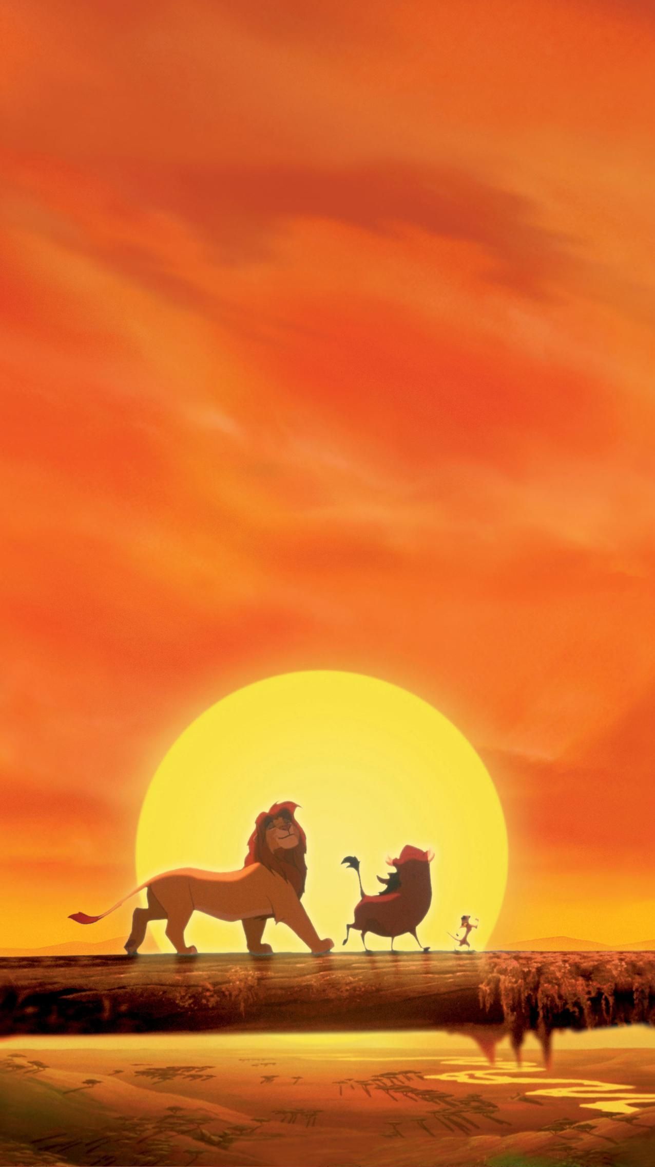 Lion King Sunset Wallpaper Free Lion King Sunset Background
