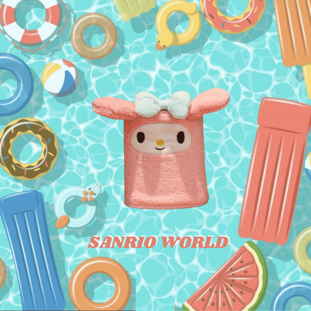 Sanrio Small Beach Towel