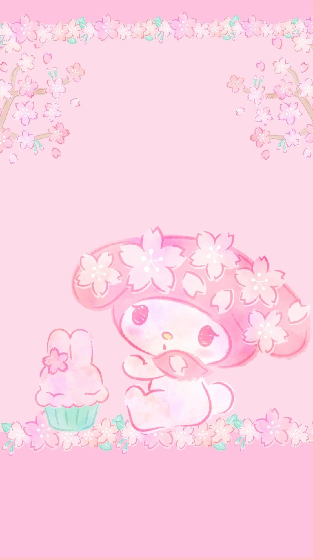 My Melody Wallpaper for iPhone with high-resolution 1080x1920 pixel. You can use this wallpaper for your iPhone 5, 6, 7, 8, X, XS, XR backgrounds, Mobile Screensaver, or iPad Lock Screen - My Melody