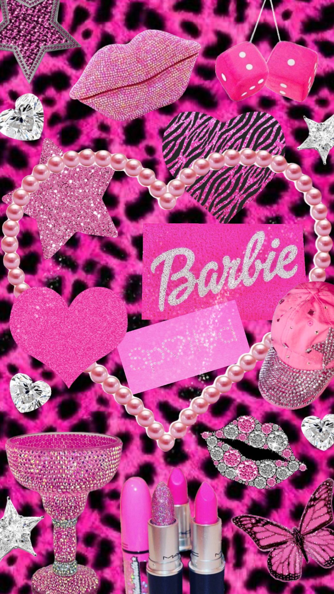 IPhone wallpaper girly barbie with high-resolution 1080x1920 pixel. You can use this wallpaper for your iPhone 5, 6, 7, 8, X, XS, XR backgrounds, Mobile Screensaver, or iPad Lock Screen - Barbie