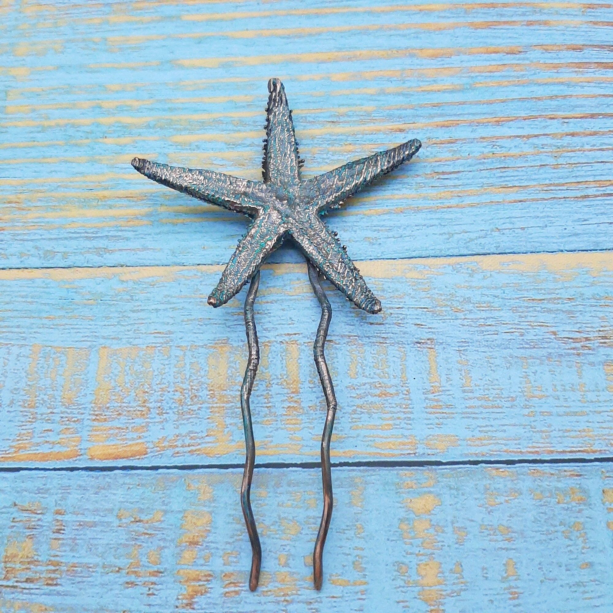 Electroformed Starfish Bun Fork