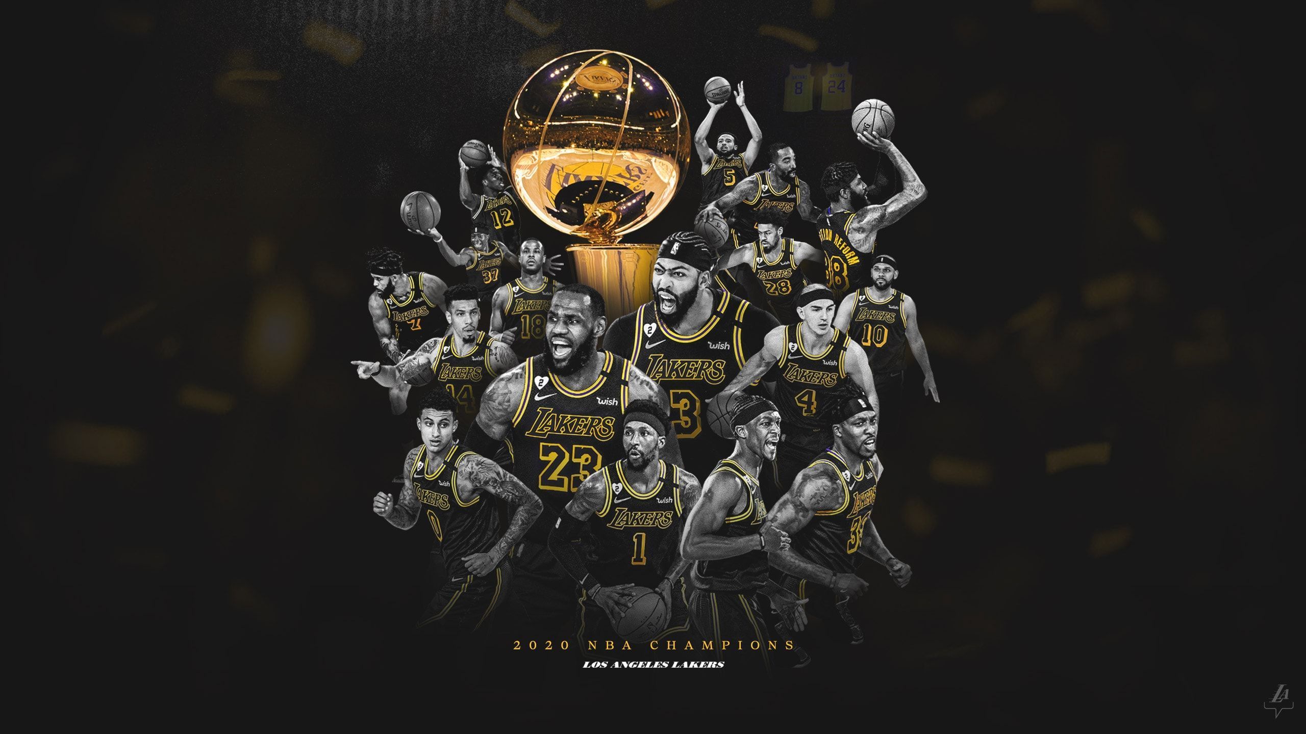 Lakers wallpaper 2020 nba champions 1920x1080 by - Los Angeles Lakers