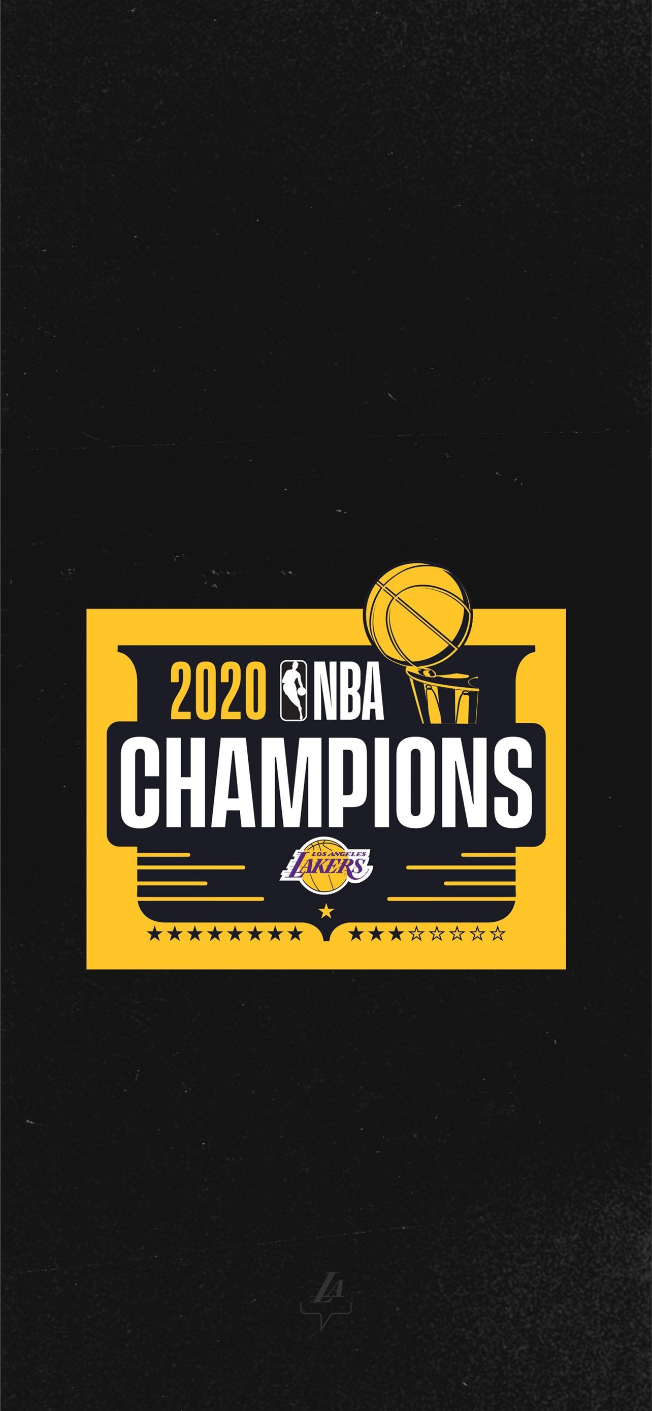Lakers 2020 NBA champions wallpaper for iPhone and Android devices. - Los Angeles Lakers