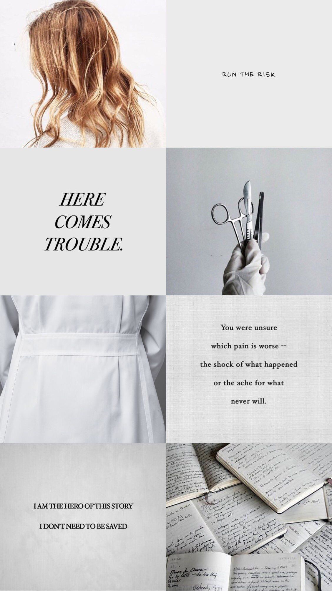 aesthetic lockscreen Grey. Grey's anatomy