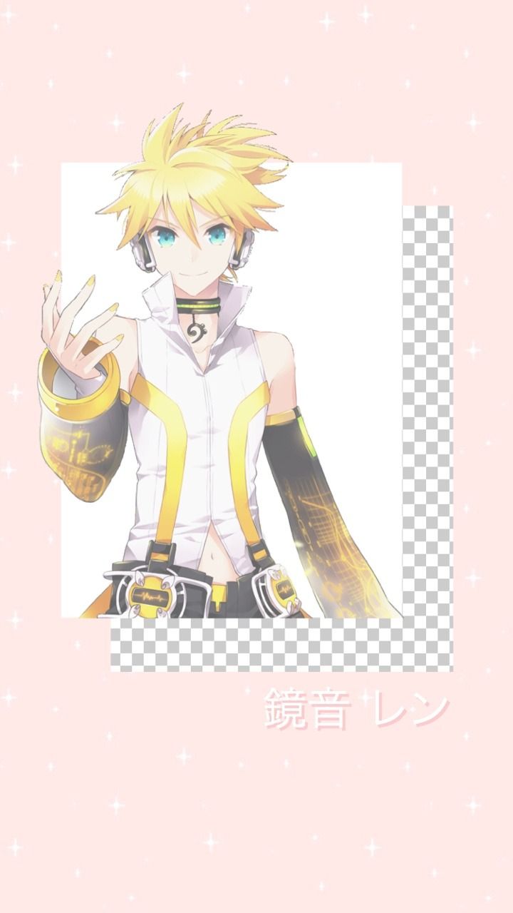 Kagamine len wallpaper made by me! Credit to the artist if you use it! - 