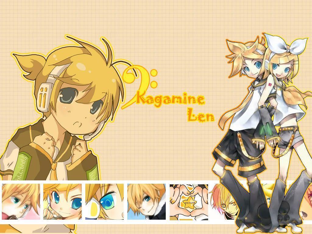 Kagamine Len and Rin Kagamine are twin Vocaloid characters designed and produced by Yamaha. They are the first Vocaloid characters to be released, debuting in 2007. - 