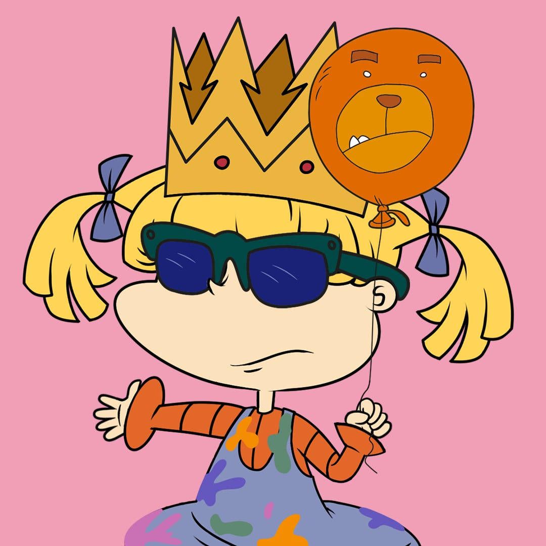 Download Crown Princess Angelica Pickles of Rugrats Fame Wallpaper