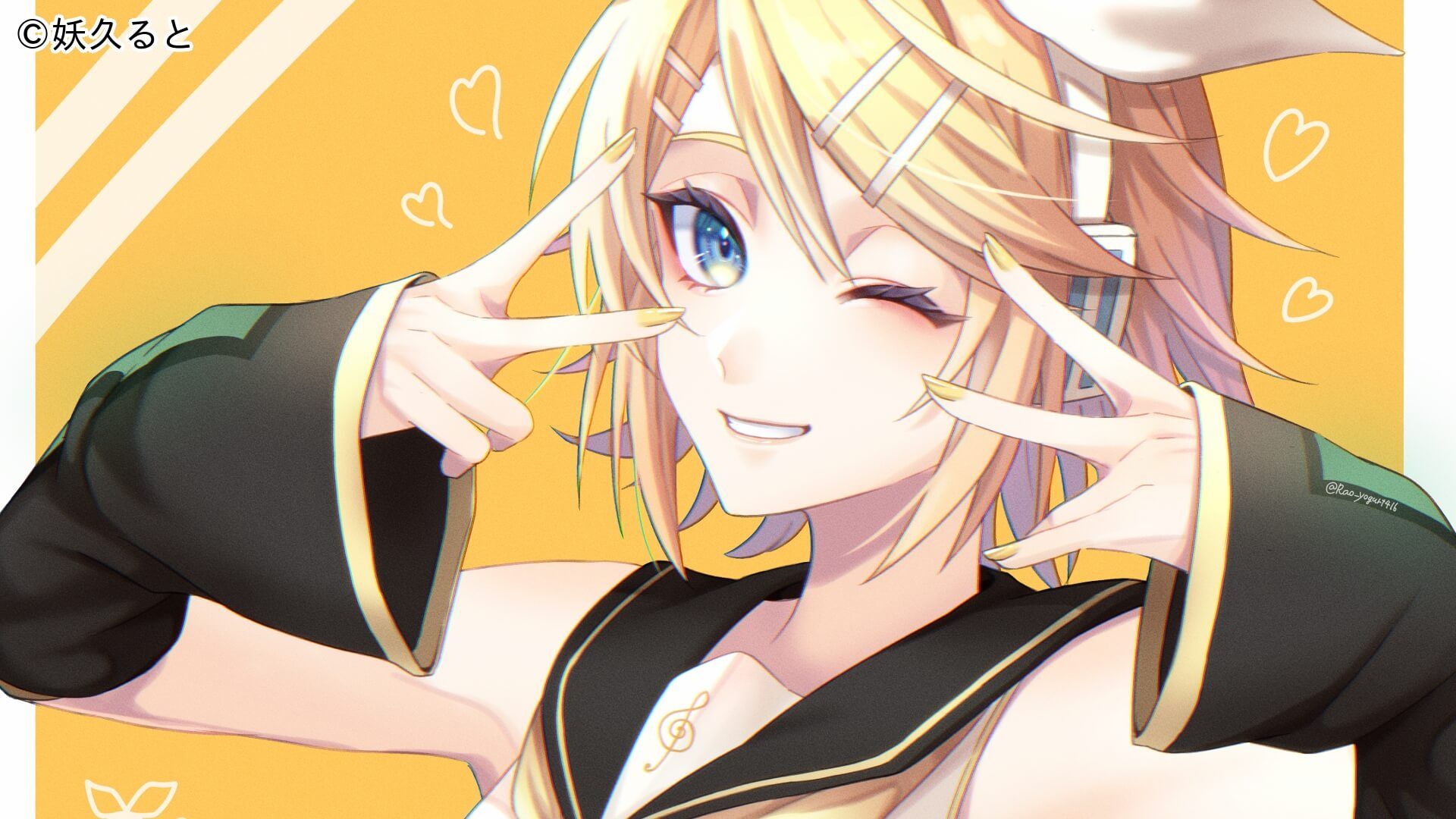 Virtual Singer with Cute Voice! VOCALOID Kagamine Rin Fanart Collection!. ART street- Social Networking Site for Posting Illustrations and Manga