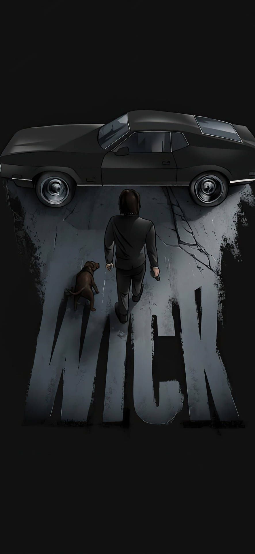 Wallpaper supernatural season 15 episode 15 1080x1920 for iPhone 8 - John Wick