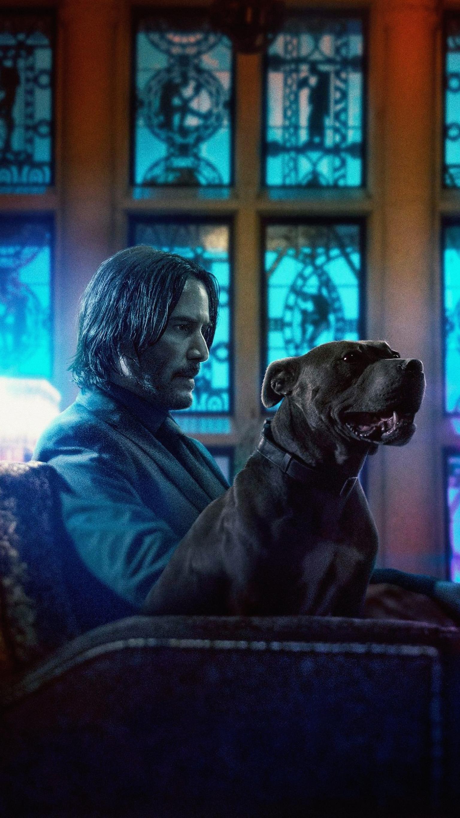 John Wick And Dog Wallpaper