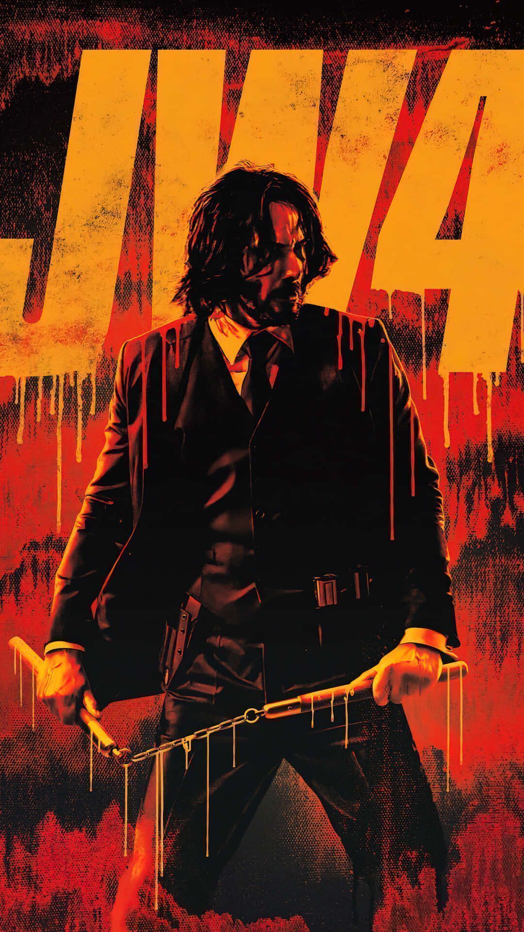 Download Keanu Reeves reprises his role in John Wick 4 Wallpaper