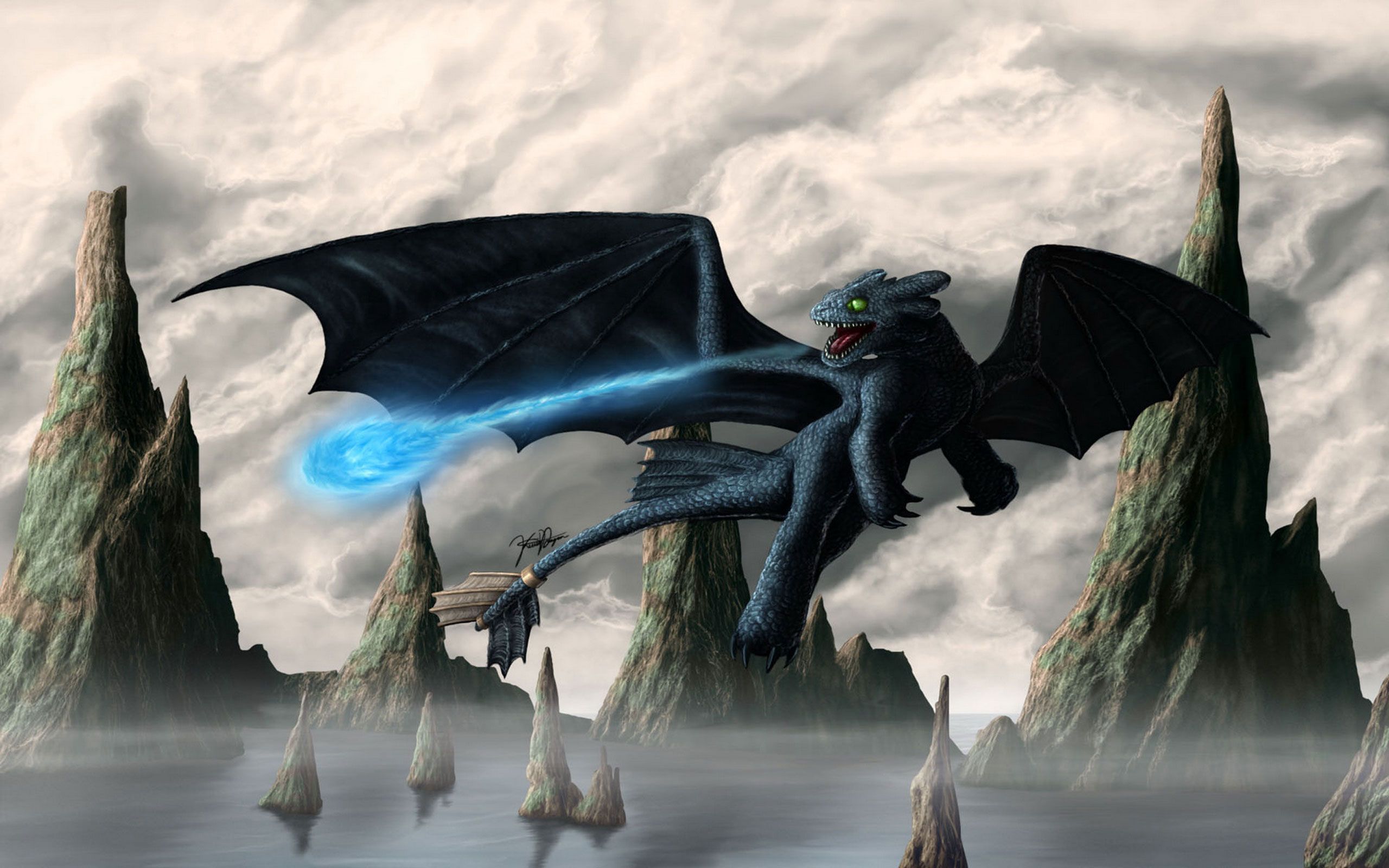 Toothless (How to Train Your Dragon) HD Wallpaper and Background