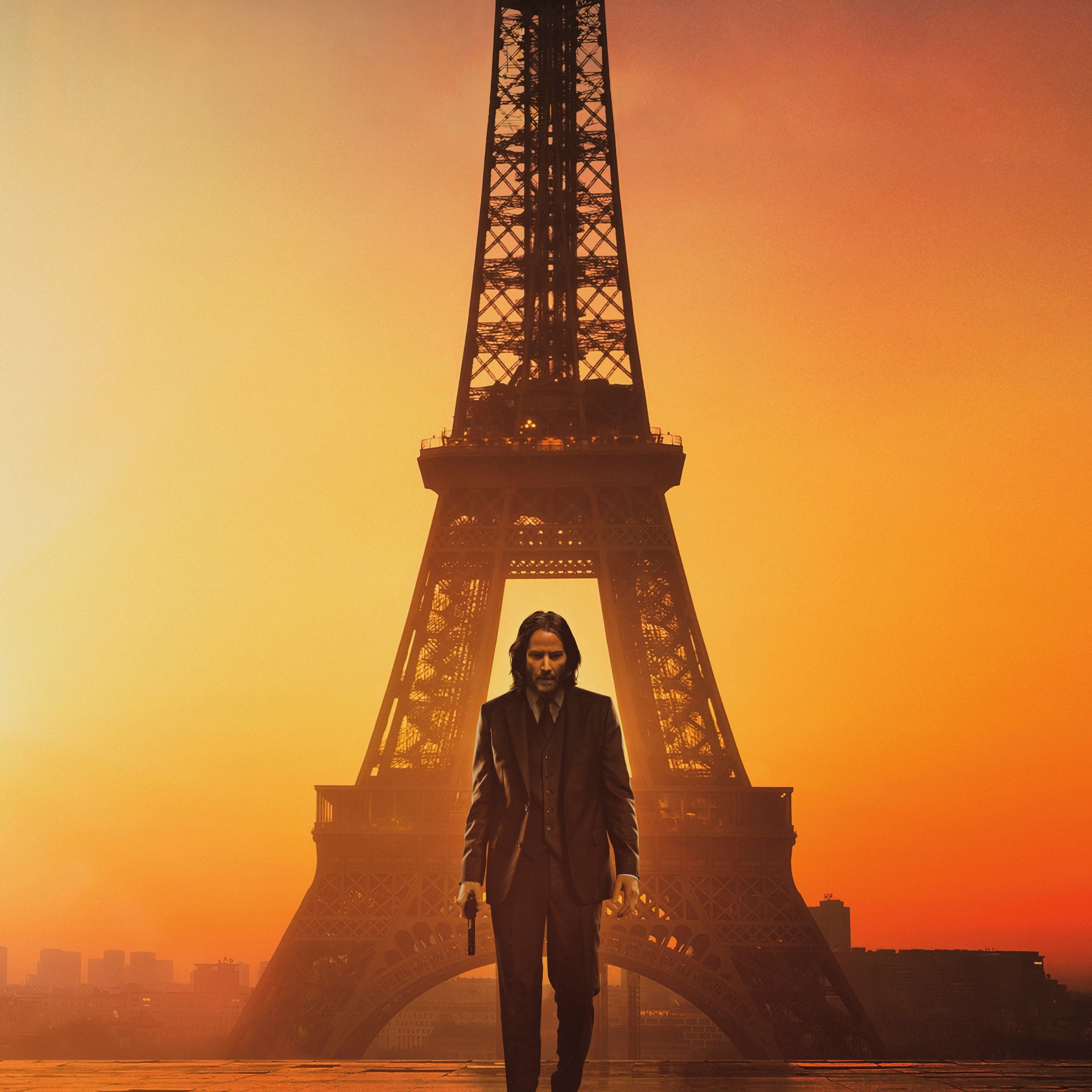 John Wick: Chapter 4 Wallpaper 4K, Eiffel Tower