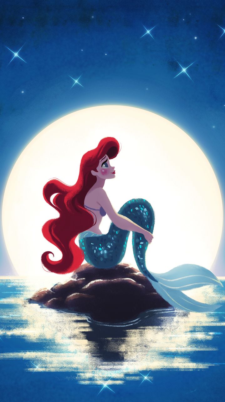 The Little Mermaid iPhone Wallpaper