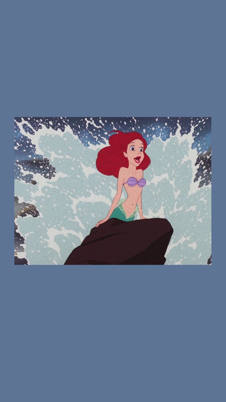 The little mermaid ariel in her underwater home - Ariel