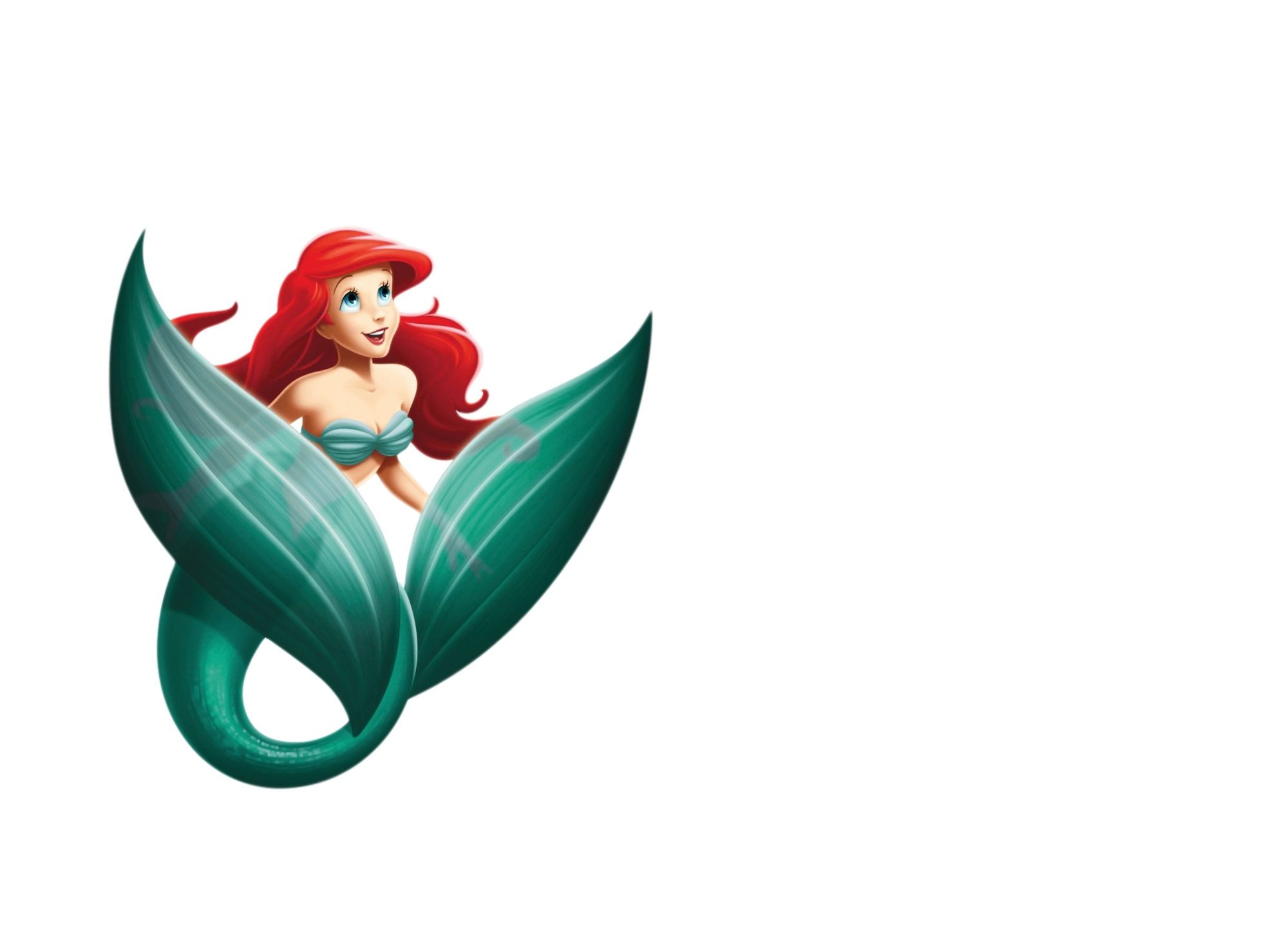 The little mermaid, ariel, disney, tail, wallpaper, background - Ariel