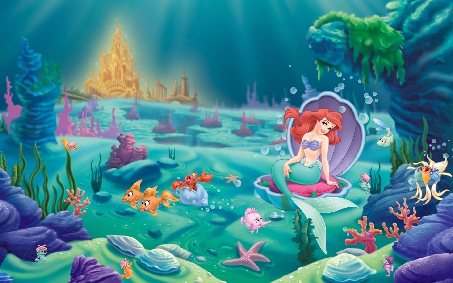 The little mermaid wallpaper - Ariel