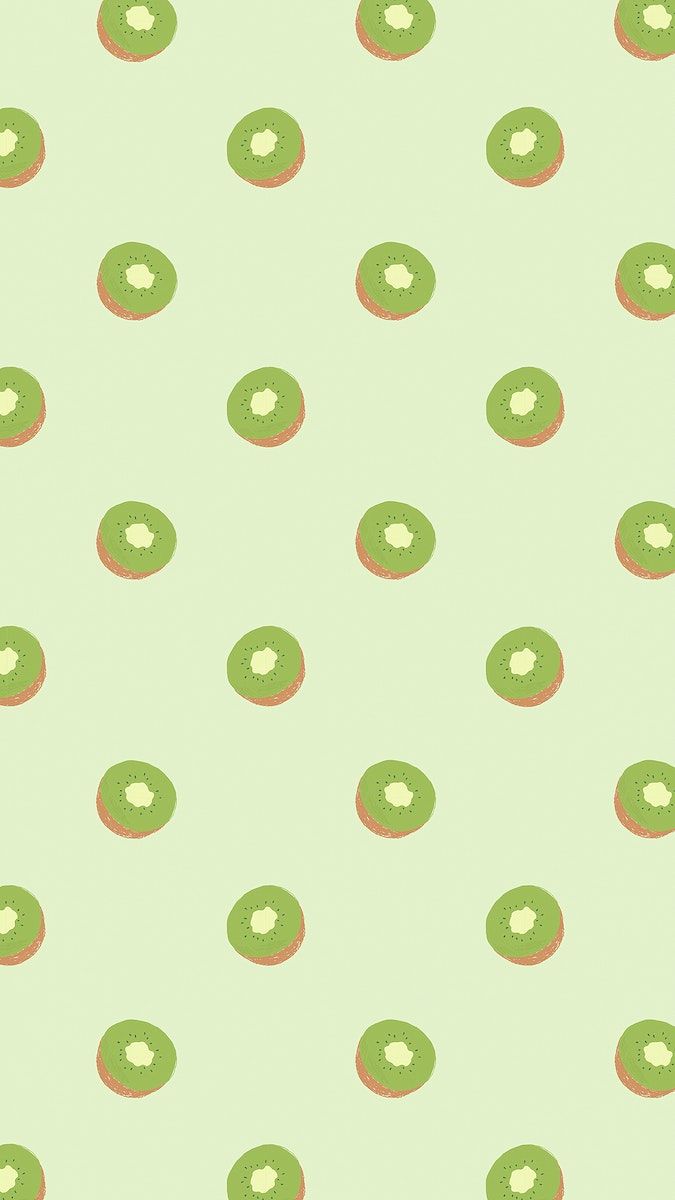 Fruit kiwi pattern pastel background