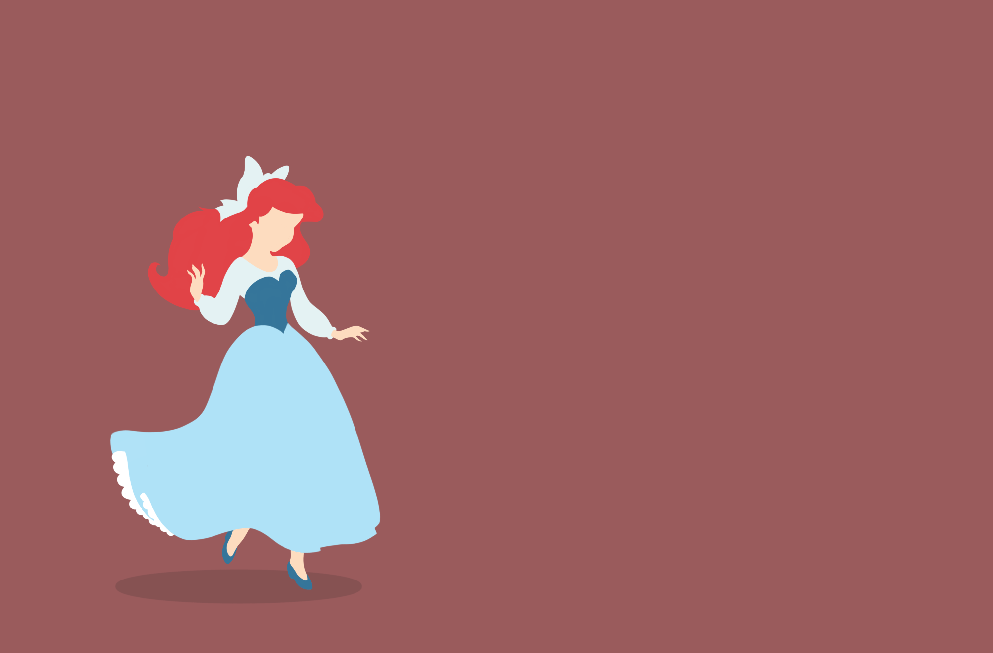 Disney Princess Minimalist Wallpaper