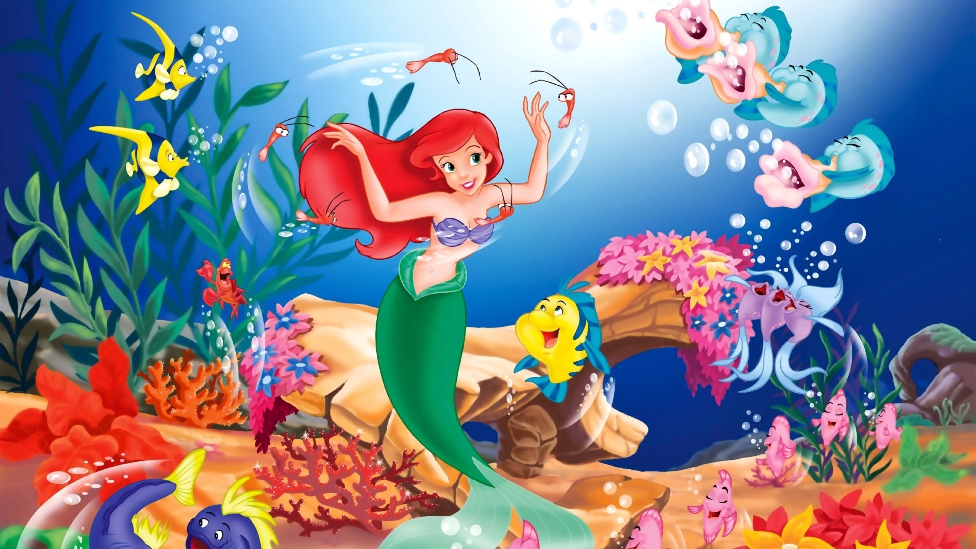 Full HD the little mermaid wallpaper