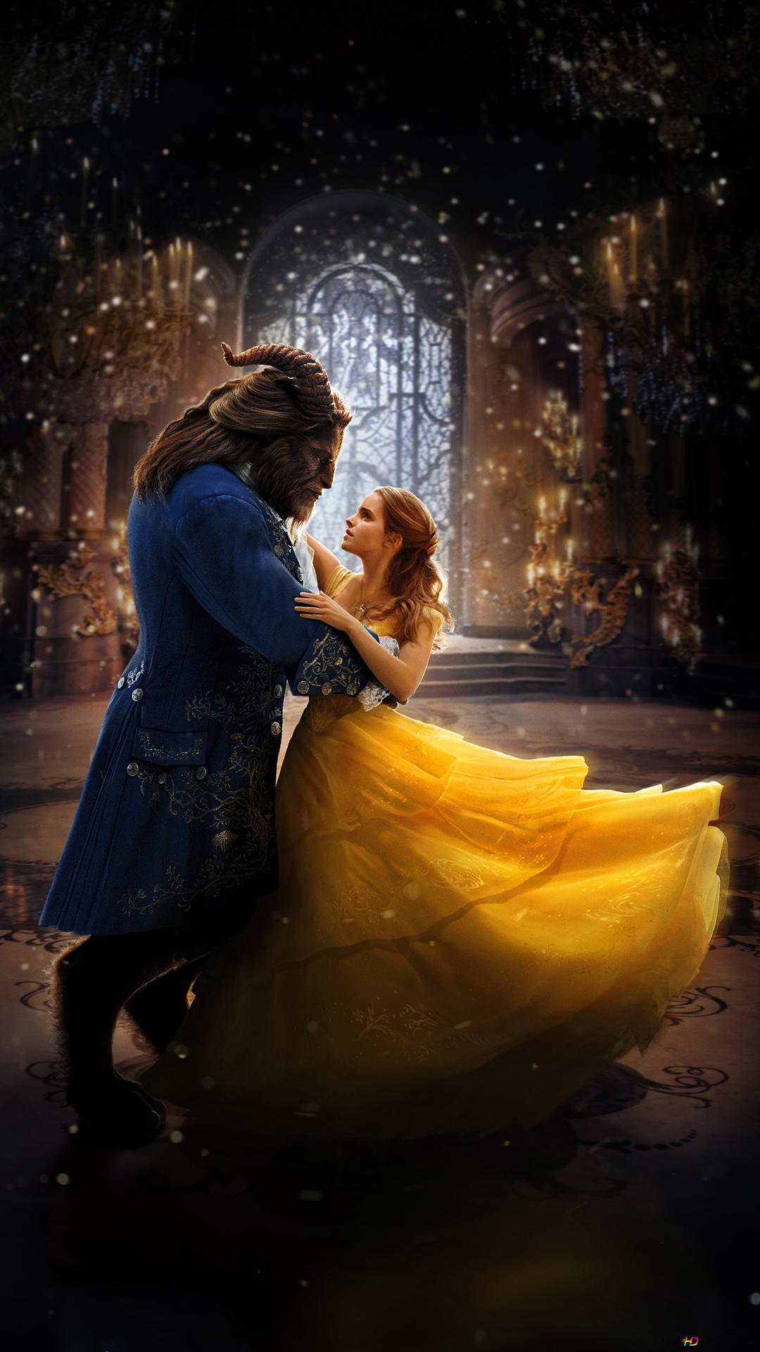 Belle and the Beast wallpaper 1080x1920 - Belle