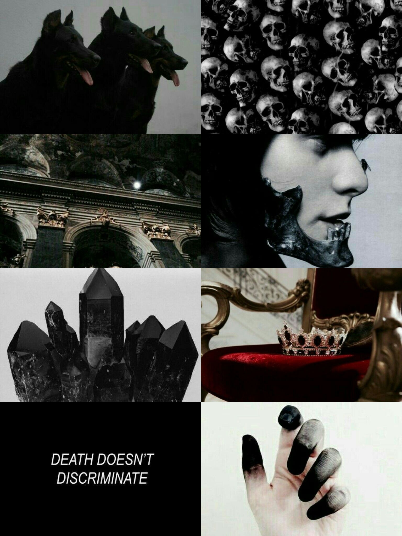 Aesthetic for the band black veil brides - Hades