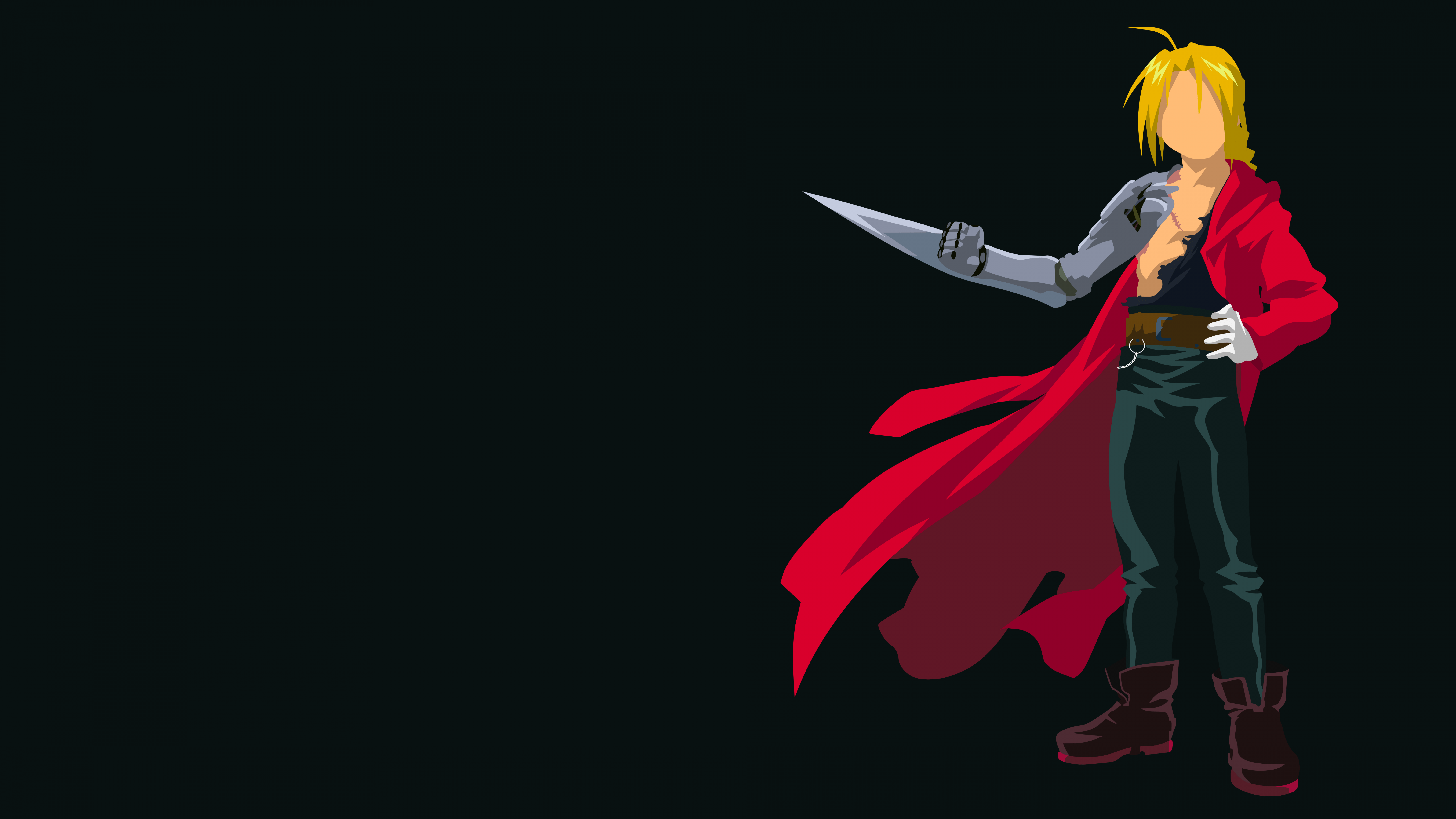 Edward Elric Wallpaper 4K, Fullmetal Alchemist: Brotherhood