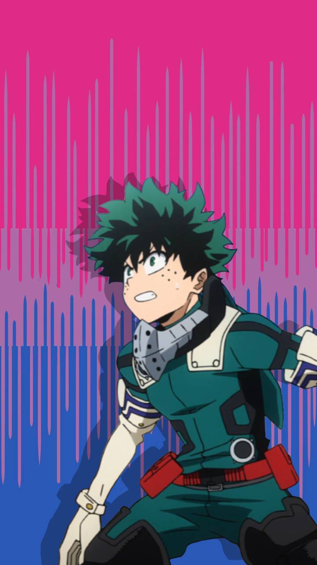 My Hero Academia Wallpaper iPhone with high-resolution 1080x1920 pixel. You can use this wallpaper for your iPhone 5, 6, 7, 8, X, XS, XR backgrounds, Mobile Screensaver, or iPad Lock Screen - Deku