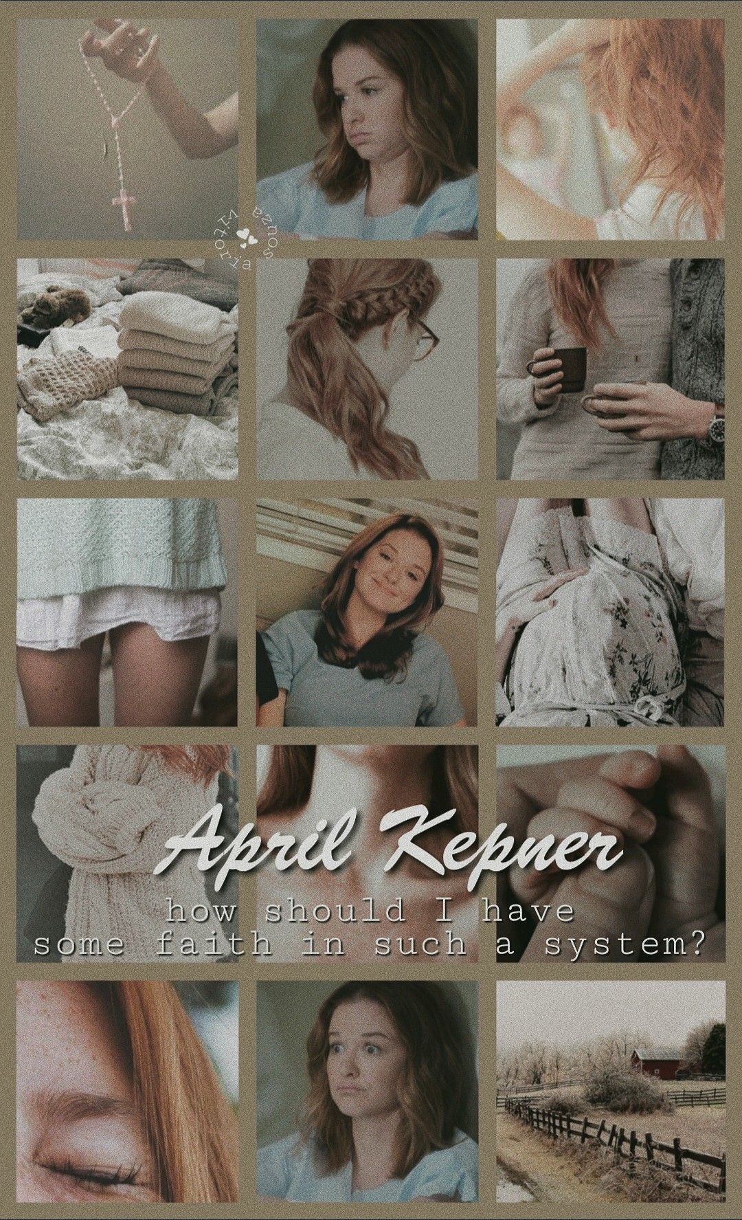 April Kepner, a character from the TV show Grey's Anatomy. - Grey's Anatomy