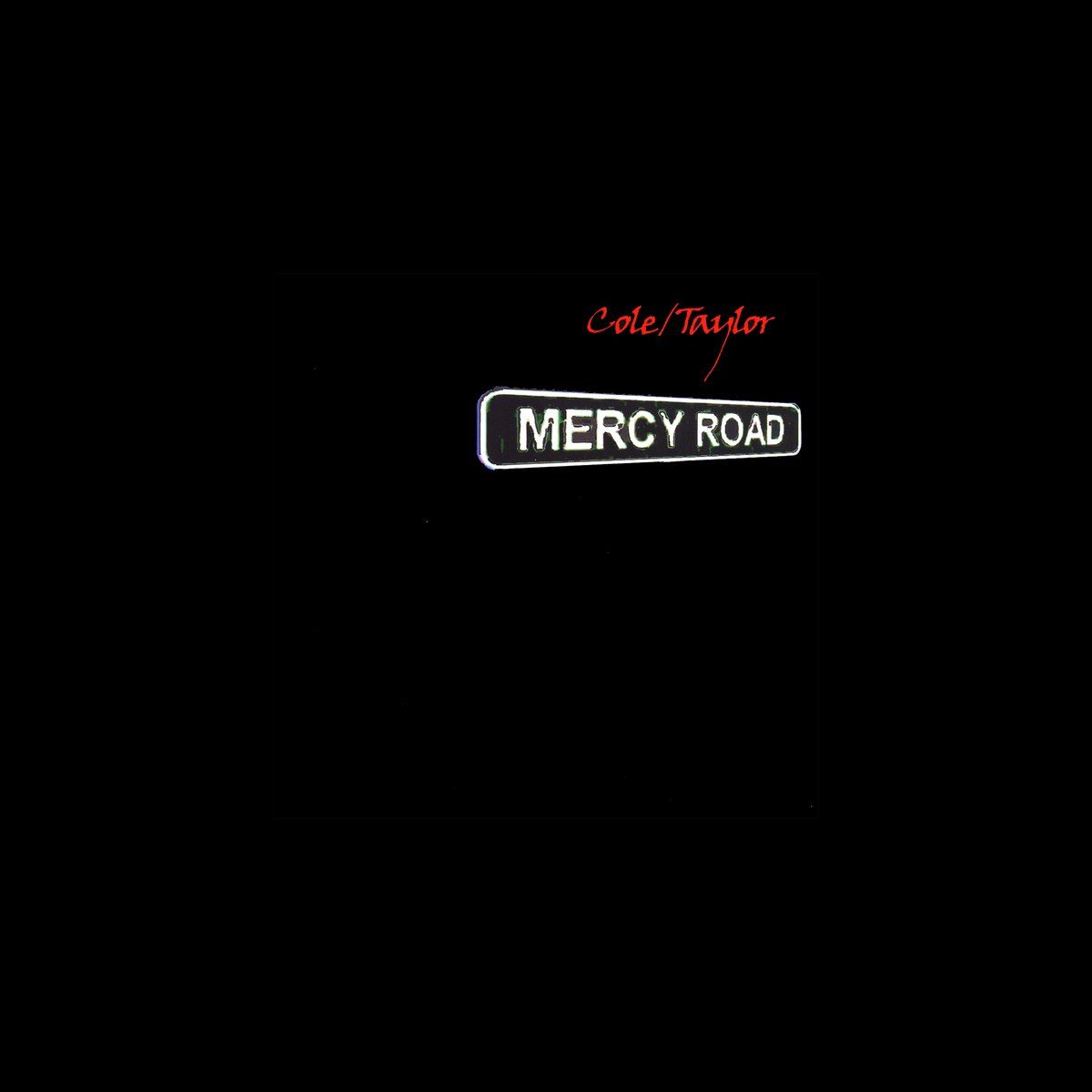 A black and white photo of the word merry road - Grey's Anatomy