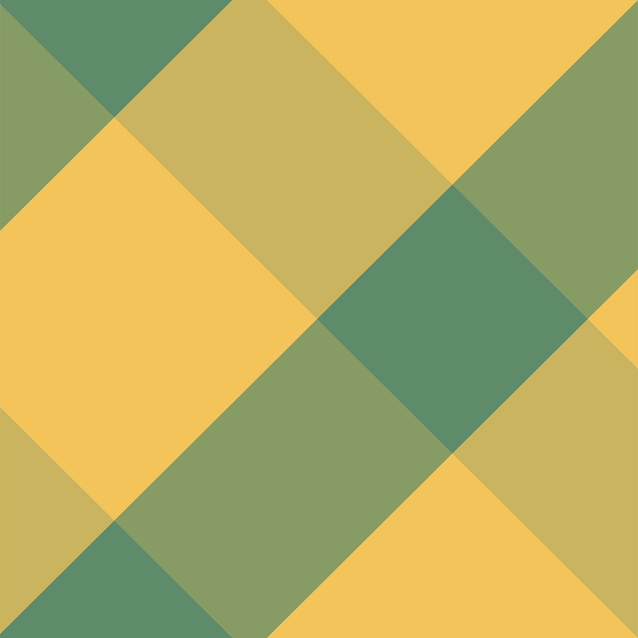 Lines Green Yellow Rectangle Abstract Pattern iPad Air Wallpaper Free Download
