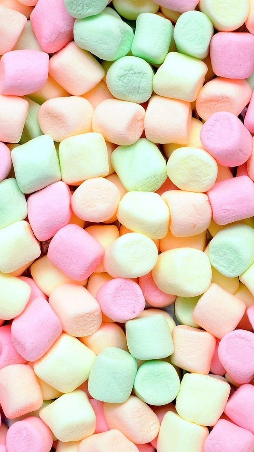 Cute For Girls, Marshmallow Background HD phone wallpaper
