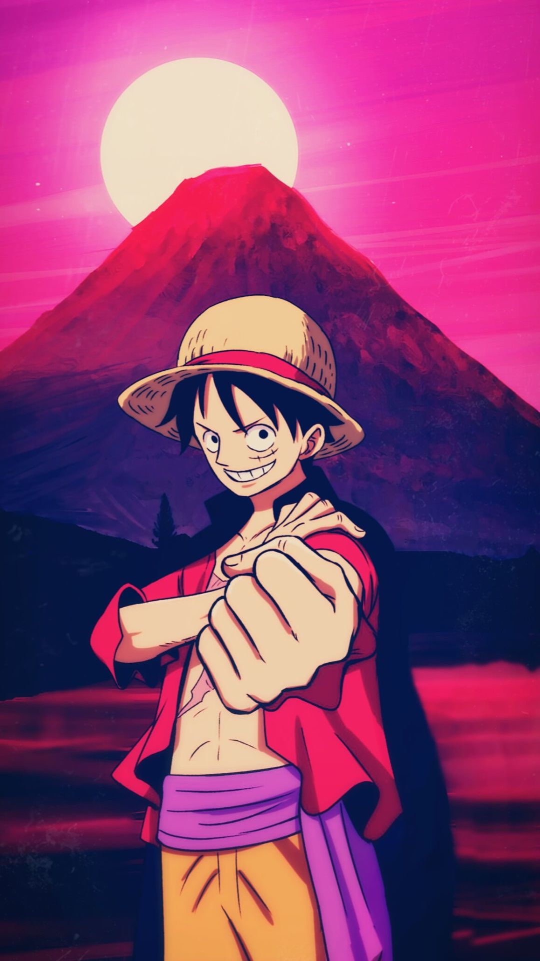 Monkey D. Luffy, the leader of the Straw Hat Pirates, is ready to embark on a new adventure. - One Piece