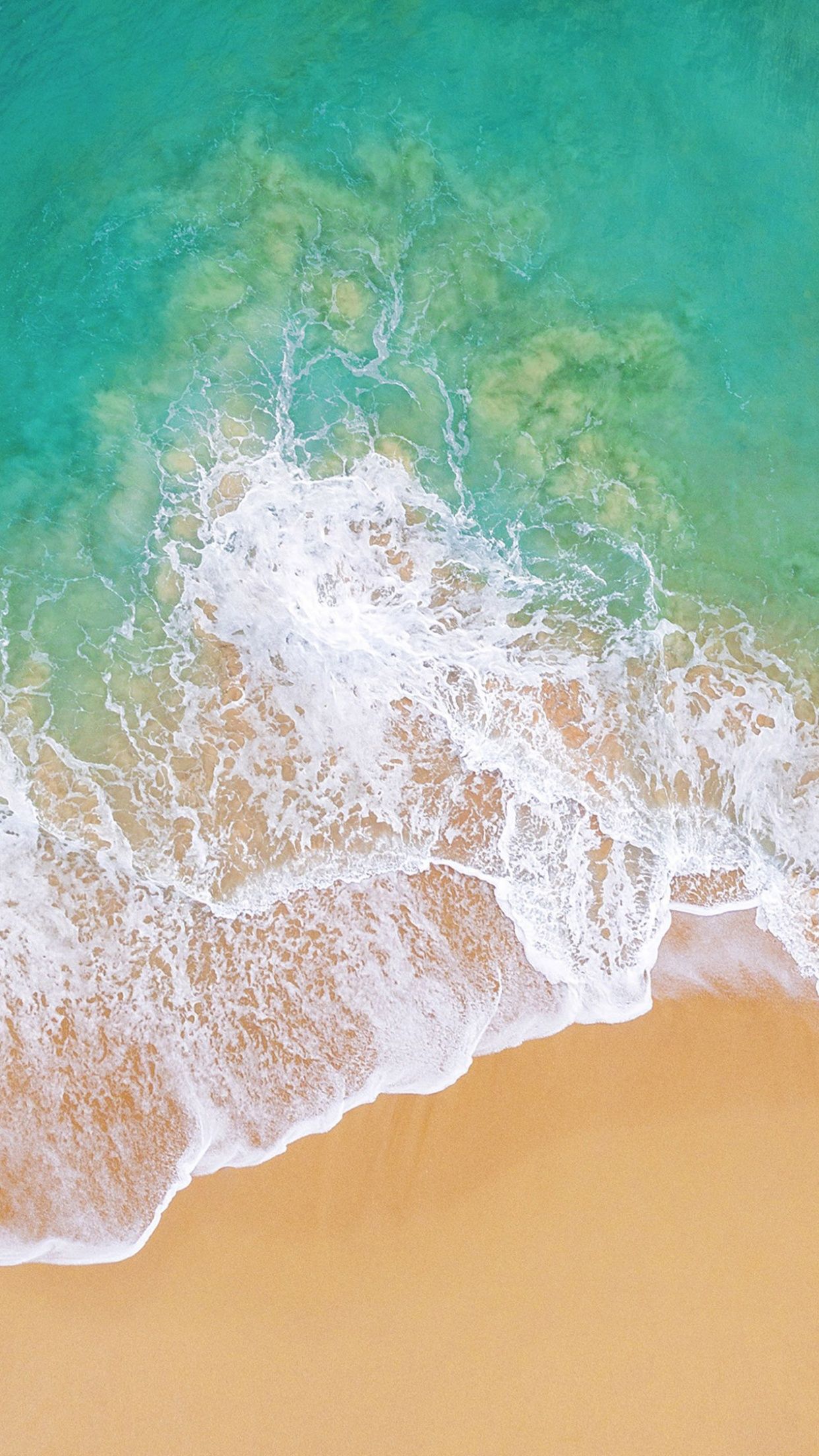 Beach Wallpaper 4K, Drone photo, Aerial view