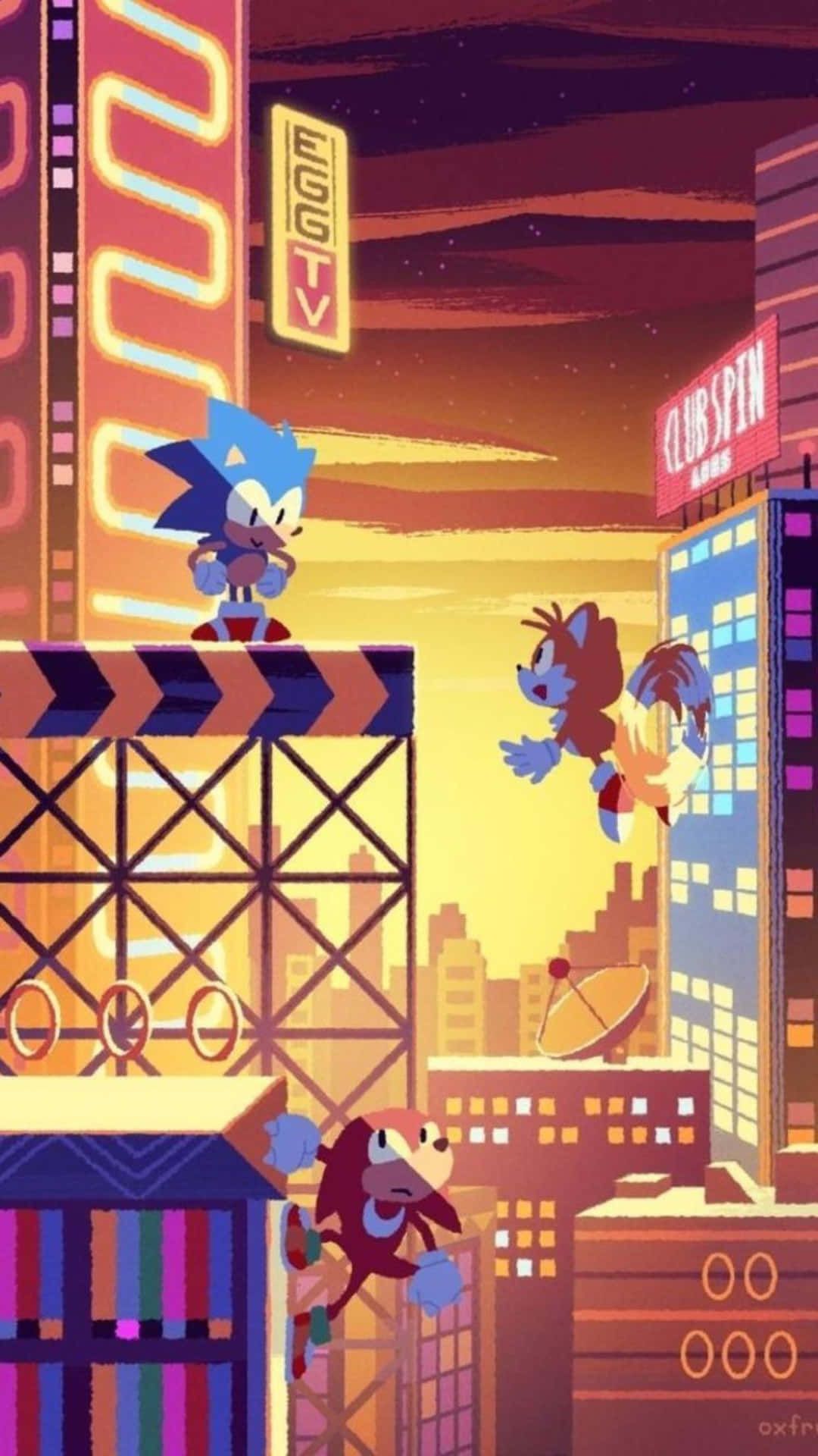 Download Unleash the Speed Hero in Sonic Mania! Wallpaper