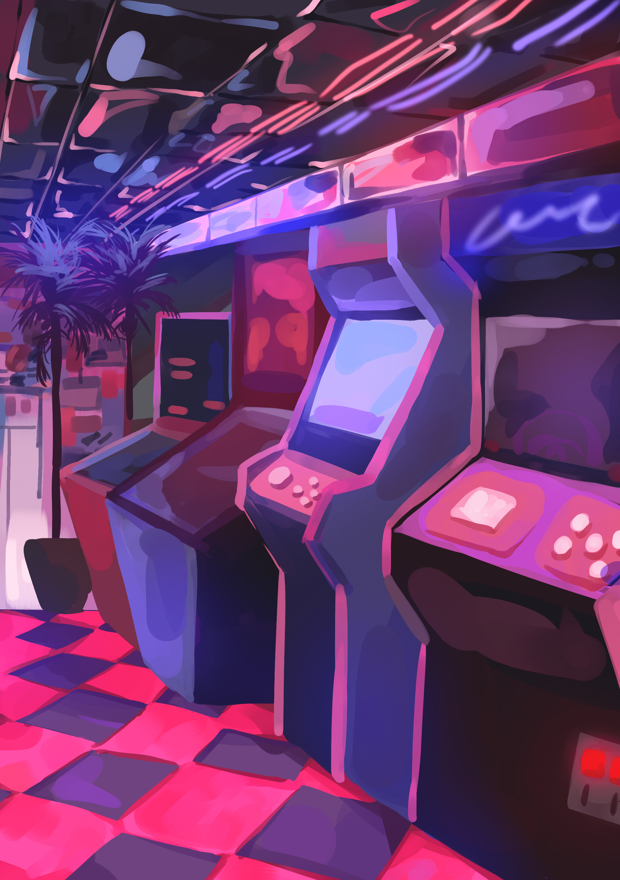 Details more than 150 anime arcade background best