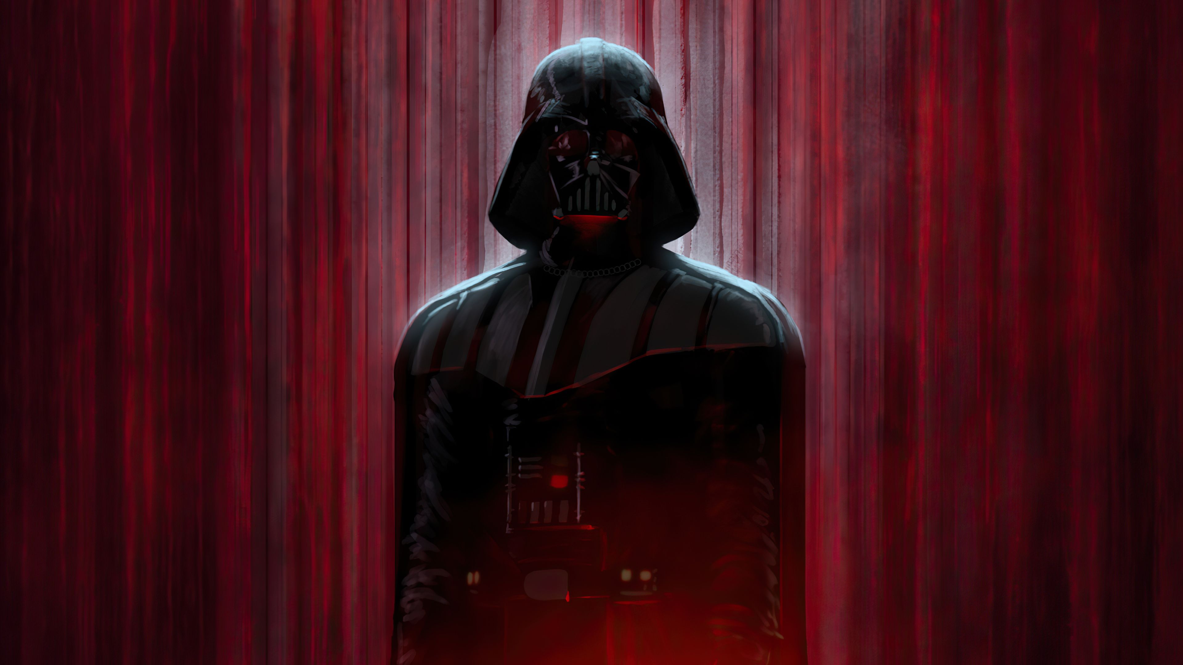 Darth Vader in shadows Wallpaper 4k Ultra HD - Darth Vader