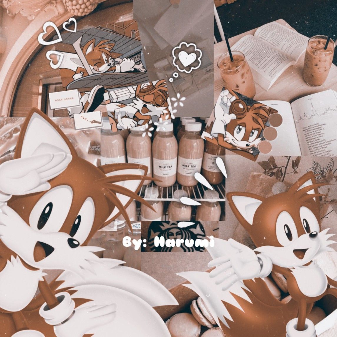 Tails Prower [Sonic the hedgehog] edit- aesthetic. Wallpaper pc, Sonic the hedgehog, Sonic