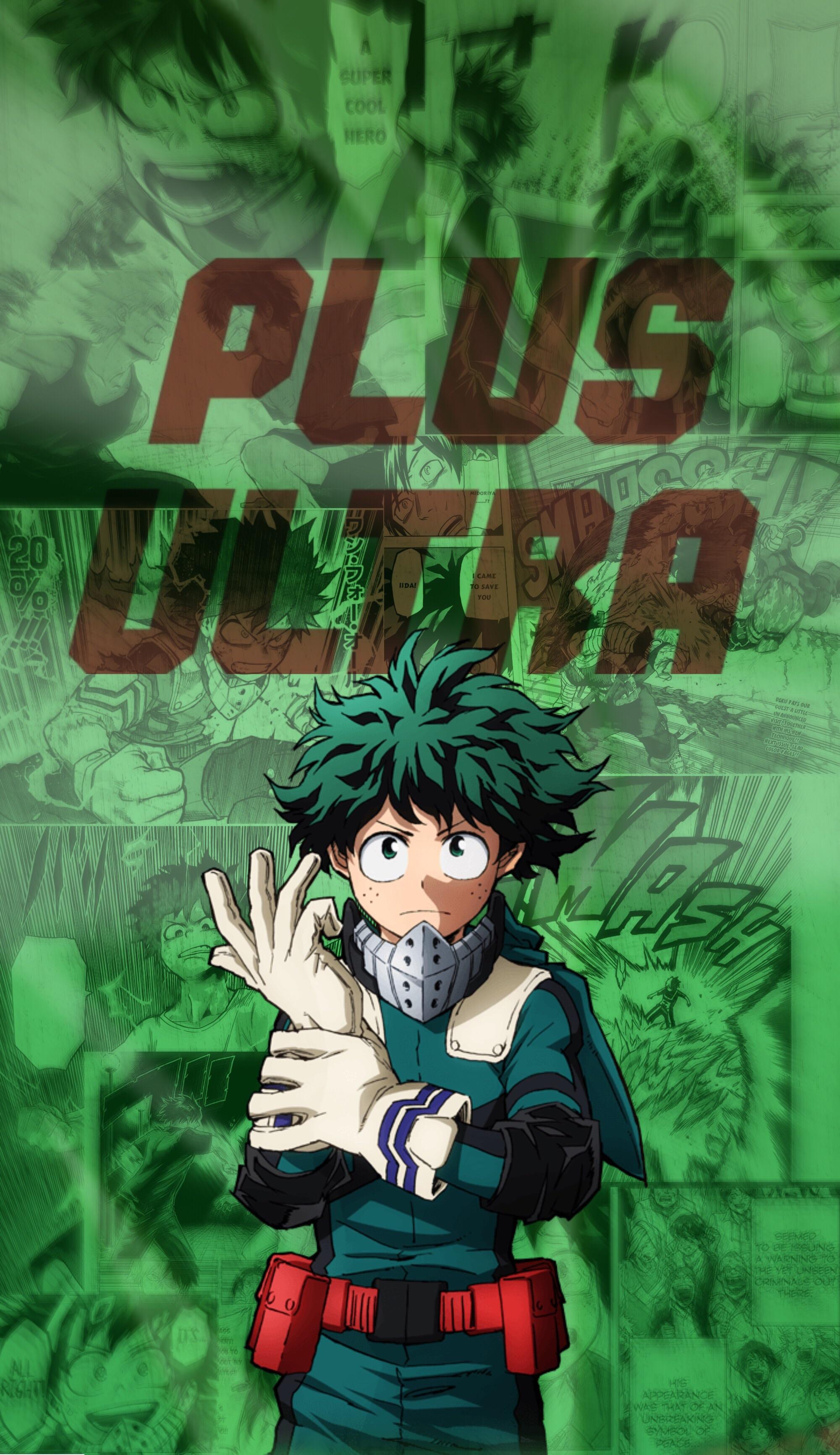 My Hero Academia wallpaper for mobile devices! Credit to the artist - Deku