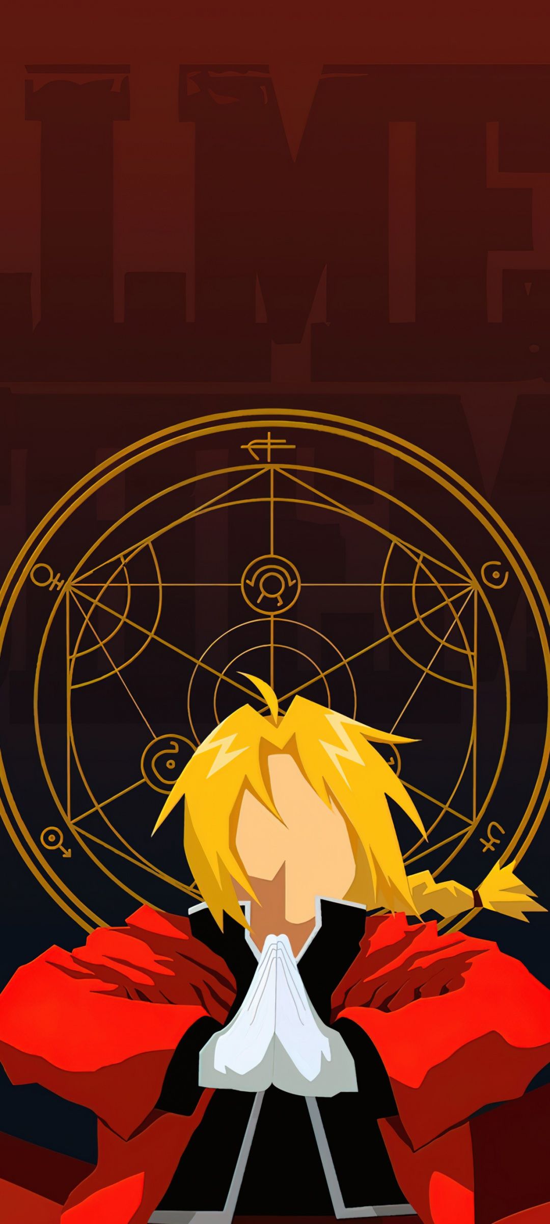 Edward Elric Wallpaper 4K, Fullmetal Alchemist, Faceless