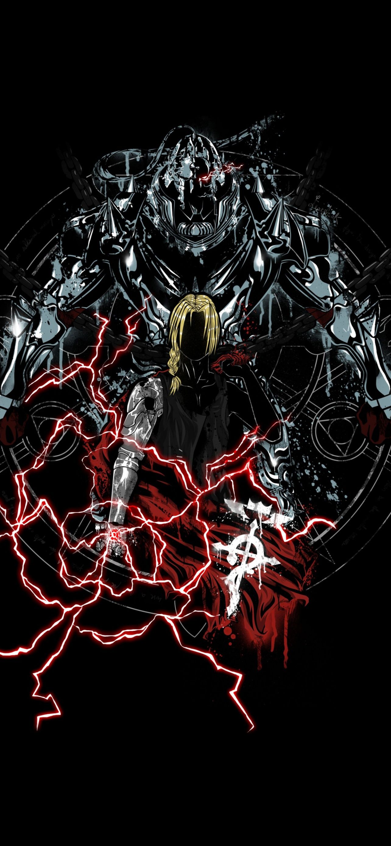 Fullmetal Alchemist Wallpaper 4K, Edward Elric, Alphonse Elric