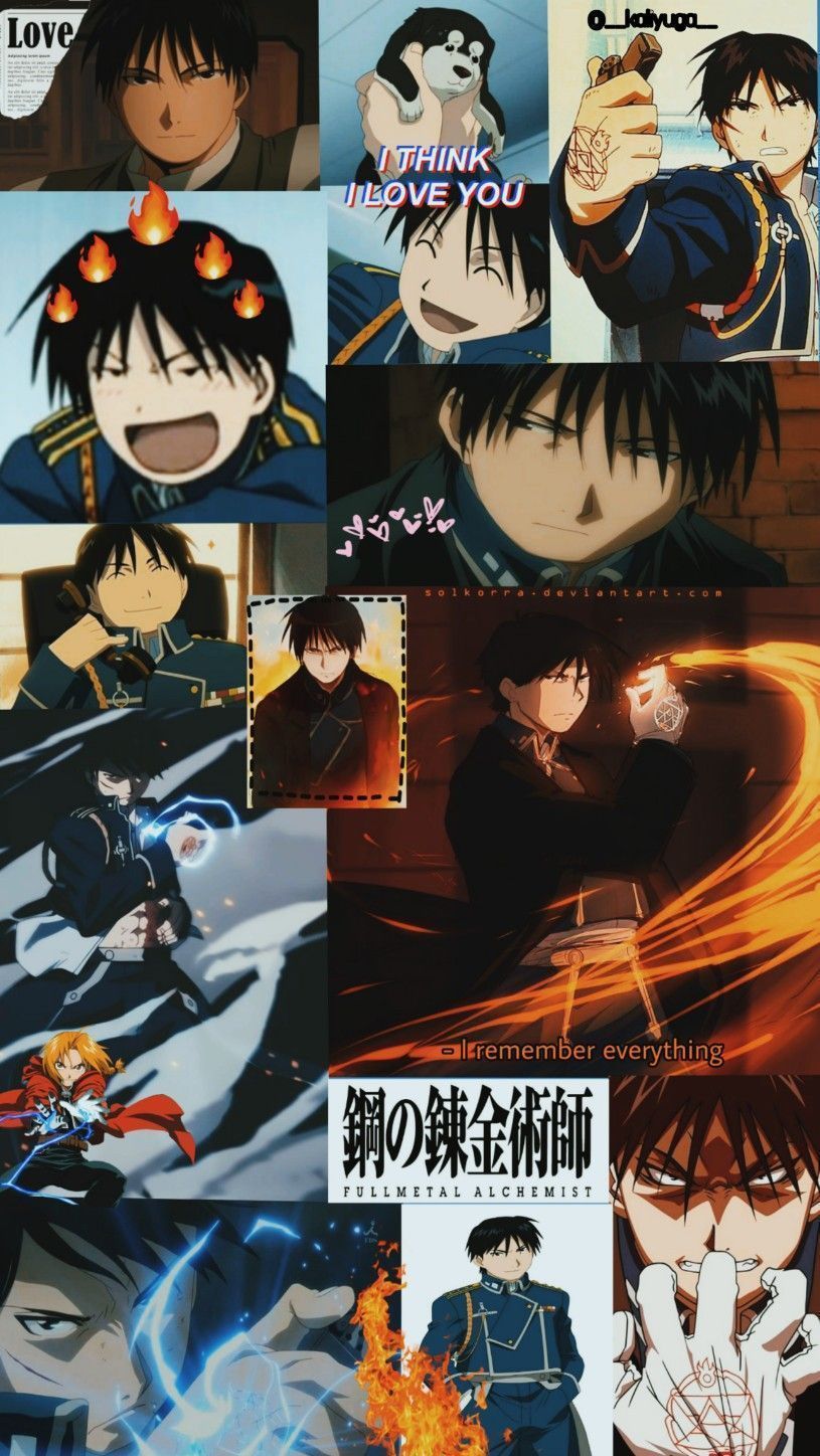 Roy Mustang. Roy mustang, Anime, Fullmetal alchemist